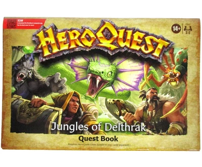 LIBRO DE MISIONES HEROQUEST: Jungles of Delthrak Avalon Hill ¡NUEVO!! Foto 1 de 2