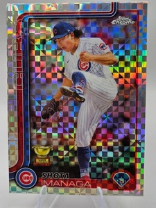 2025 Topps Chrome X-Fractor Shota Imanaga Card #149 Chicago Cubs - Bild 1 von 2