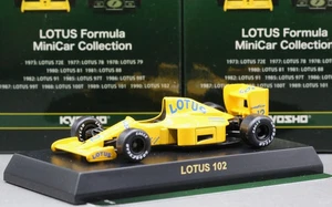 Kyosho 1/64 Lotus Classic Team Formula Collection 102 F1 No.12 Donnelly Martin - Imagen 1 de 5