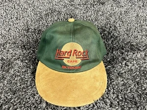 Raro Sombrero Hard Rock Café Skydome Años 90 - De Colección Correa con Ala de Gamuza - Imagen 1 de 8