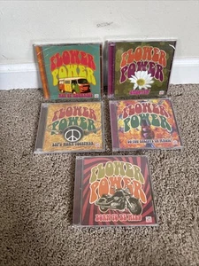 Flower Power - 5 different Time Life CDs - Factory sealed brand new!! - Picture 1 of 10