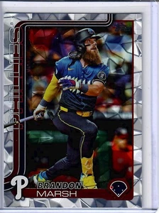 2025 Topps Series 1 - Brandon Marsh #233 Diamante Foil - Bild 1 von 2