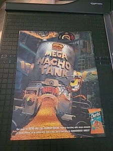Cheetos Crunchy Nacho Print Ad 8x11 1997 - Picture 1 of 1
