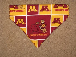 Bandana para perros University of Minnesota Gophers - 5 tallas XS - XL - Imagen 1 de 1