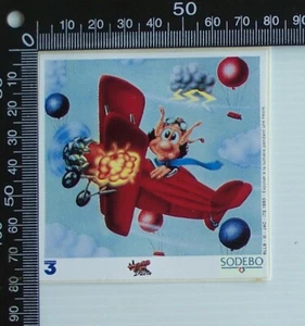 VINTAGE SODEBO 3 SOUVENIR ADVERTISING PROMO LABEL STICKER - Picture 1 of 1