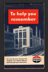 STANDARD OIL - TO HELP YOU REMEMBER NOTEPAD - 1955/1956 Calendar - Bild 1 von 4