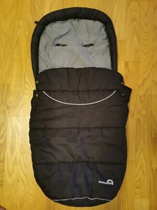 Teutonia leichter Fußsack, schwarz, grau gestreift - Bild 1 von 3
