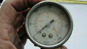0-3000 psi 200 Bar VDO OTA Air Pressure Gauge Pitted Face - Picture 1 of 4
