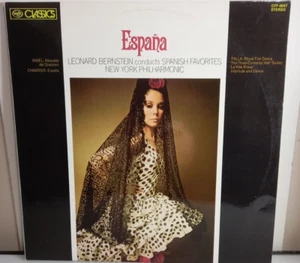 Espana Leonard Bernstein Conducts Spanish Favorites Vinyl LP recording - Picture 1 of 7