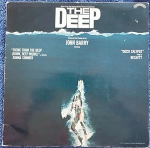 John Barry: The Deep Movie Soundtrack 12" Vinyl LP 1977 Excellent Condition - Picture 1 of 3