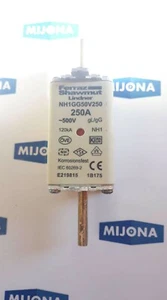 FERRAZ SHAWMUT LINDER MERSEN NH1GG50V250 250V 500V gL gG 120kA NH1 NUEVO STOCK ANTIGUO - Imagen 1 de 7