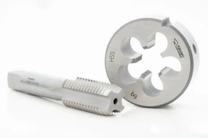 Gewindebohrer + Schneideisen Set BAER HSS M2 - M24 Gewindeschneider Gewinde Wahl - Bild 1 von 183