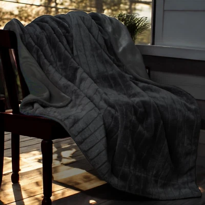 Kuscheldecke XXL Fellimitat Nerzoptik Wohndecke Tagesdecke Sofaüberwurf Plaid DE - Bild 1 von 4