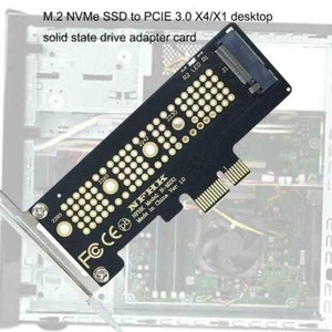 M.2 NVME SSD zu PCIE 3.0 X1 x4 x8 x16 Desktop Festplatte Y Erweiterung, Adapter ❁UK - Bild 1 von 13