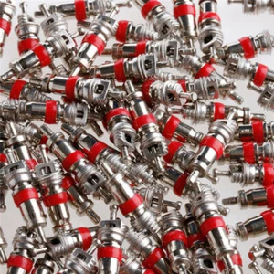 1000 PIEZAS Válvula de repuesto de neumático de camión para automóvil Válvula de vástago núcleo Pieza Etiqueta Color Aleatorio - Imagen 1 de 4