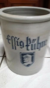 großer Sauerkraut - Gurkentopf - ESSIG KÜHNE - sehr gut erhalten - 30 cm hoch - Bild 1 von 5