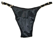 small NWT Victoria's Secret Brazilian panty gold hardware (b16)