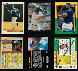 Ken Griffey, Jr. HOF - Seattle Mariners - 3 collezioni di carte - Foto 1 di 10