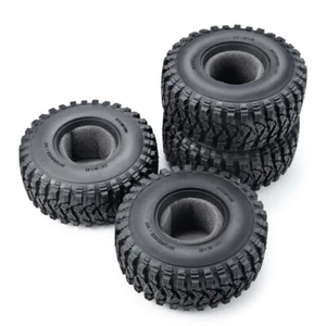 FLYXM Rubber 2.2'' Beadlock Wheel Tires for Axial Wraith 90018 RR10 1/10 RC Car - Picture 1 of 12