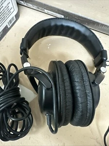 Audio-Technica ATH-M35 Headband Headphones Black Tested And Working - Picture 1 of 10
