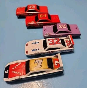 5 90's Racing Champions Ford Stock Car ROBERTS 1:64 STOTT BROOKS Elmo Super Bird - Picture 1 of 17