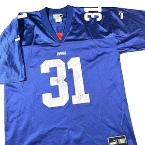 Vintage 1999-2002 Puma NFL New York Giants Sehorn Jersey XL - Bild 1 von 8