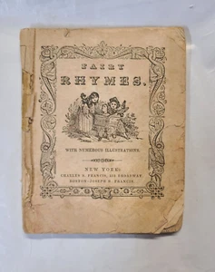 Vintage FAIRY RHYMES w/Numerous Illustrations by Charles/Joseph Francis NY - Picture 1 of 6