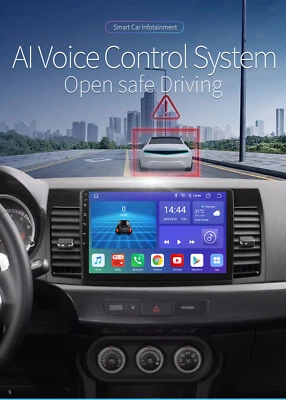 2+64G For Mitsubishi Lancer 2007-2012 Android 13 Car Stereo Radio GPS Carplay BT - Image 1 of 4