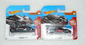 NEW HOT WHEELS MCLAREN P1 / F1 GTR SET SHORT CARD VERY RARE 315/365 363/365 - Picture 1 of 1