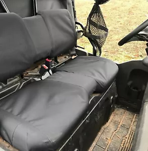 Honda Pioneer 700 Seat Covers Custom Made to Order | Black - Picture 1 of 2