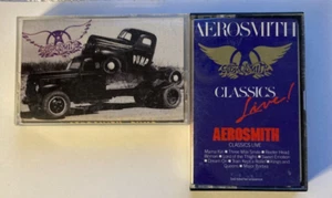 1989 Aerosmith Pump M5G-24254 Cassette Tape + CLASSICS LIVE! 2 TAPES - Picture 1 of 1