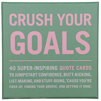 Crush Your Goals Cards 40 Super-Inspiring Quote Cards Inner-Truth® Deck