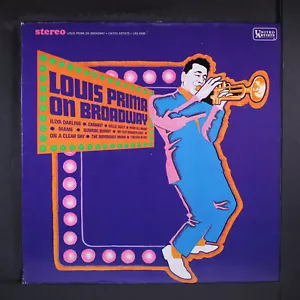 LOUIS PRIMA: on broadway UA 12" LP 33 RPM - Picture 1 of 2