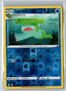 2021 SWORD & SHIELD - EVOLVING SKIES REVERSE HOLO LOMBRE UNCOMMON #33 - Picture 1 of 2