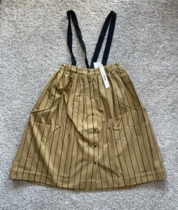 Little Creative Factory Kids Clothing & Fashion Striped Skirt With Suspenders 8y - Picture 1 of 10