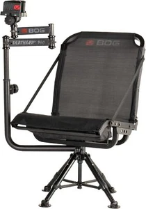 BOG DeathGrip 360 Stuhl leichte Aluminiumkonstruktion Waffenauflage, schwarz - Bild 1 von 6