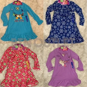 Dollie & Me (Sz 7-10) Girls' 2pc 18" Doll Matching Nightgown PJ, Penguin Unicorn - Picture 1 of 26