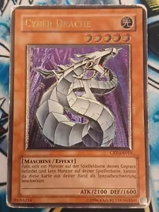Cyber Dragon CRV-EN015 Ultimate Rare German VG (Played) YUGIOH - Picture 1 of 3