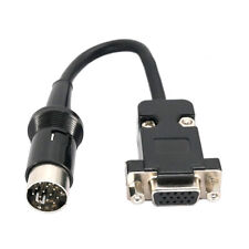 For ATARI ST VGA Monitor Video Adapter Cable Cord Lead 13Pin To 15Pin 0.2M
