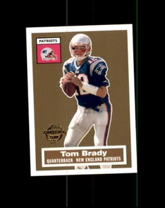 2005 Topps Football 50 Years #6 Tom Brady Patriots (A)