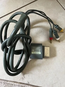 Genuine OEM Xbox 360 AV Component Cable RCA - Picture 1 of 1
