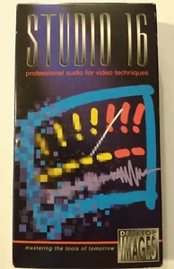 Desktop Images:Studio 16 Professional Audio& Video Techniques,Rare,VHS 1994,Used - Picture 1 of 3