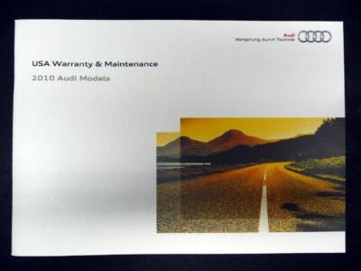 AUDI USA Warranty & Maintenance Service Schedule ORIGINAL Serviceheft english - Bild 1 von 4