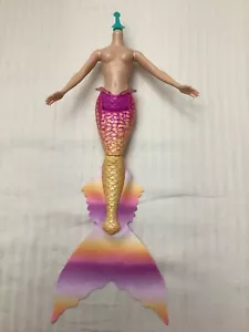 DISNEY LITTLE MERMAID LIVE ACTION MALA DOLL BODY ONLY LIGHT SKIN - Picture 1 of 8