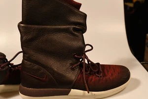 Nike Roshe Two High Flyknit Deep Burgundy 861708-600 Größe 9 - Bild 1 von 6
