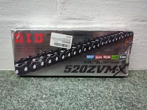 DID Super Street 520Zvmx-120 Black/Black Motorcycle Chain | 520ZVMXB120Z - Picture 1 of 4