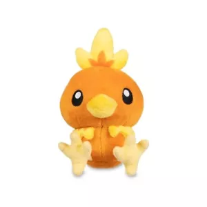 Peluche Ufficiale Pokemon Center Torchic Seduto Cutie - Peluche Giocattolo Morbido Giappone - Foto 1 di 3