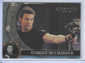 Stargate SG-1 Season 8 UK Promo Card Rittenhouse SG1 SFC - Picture 1 of 2