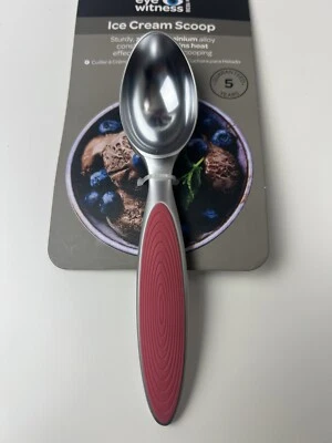 Алюминиевая ложка совок для мороженого — Taylor Eye Witness. Легко совать розовый ручки - Изображение 1 из 4