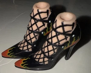 Bratz Doll Clothes 2018 Hayden Williams Collectors Jade Flame Shoes Heels - Picture 1 of 6